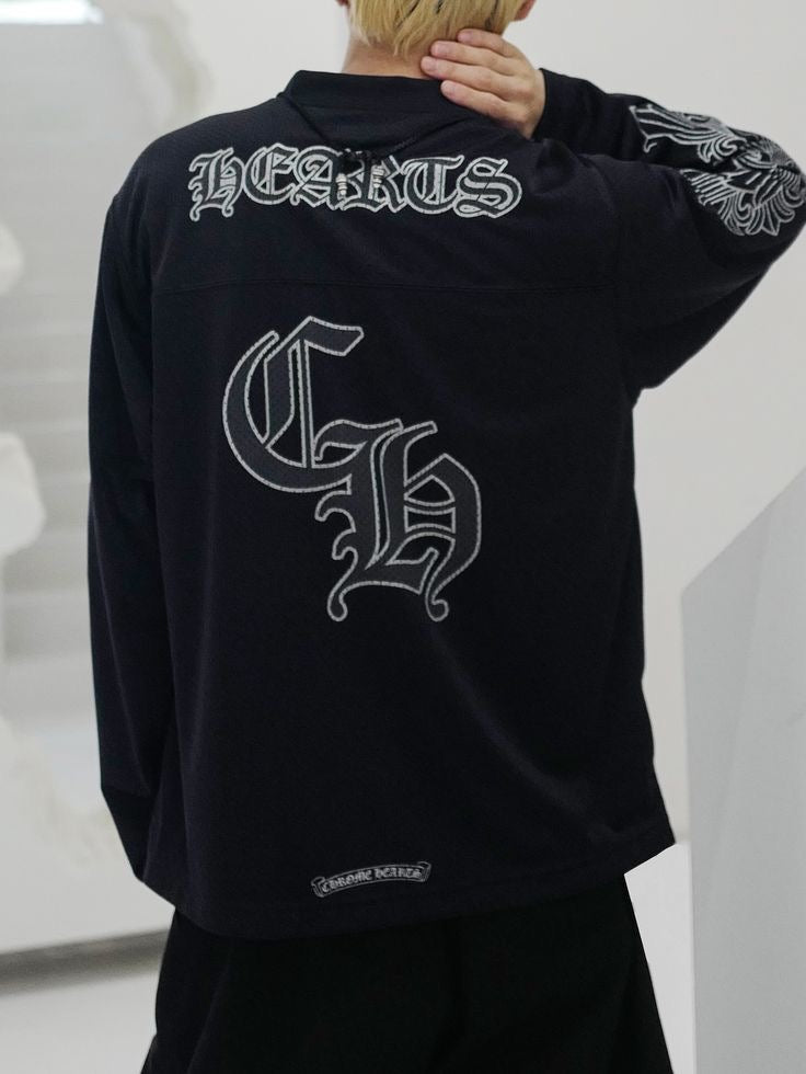 Chrome Hearts Black Long Sleeve Jersey